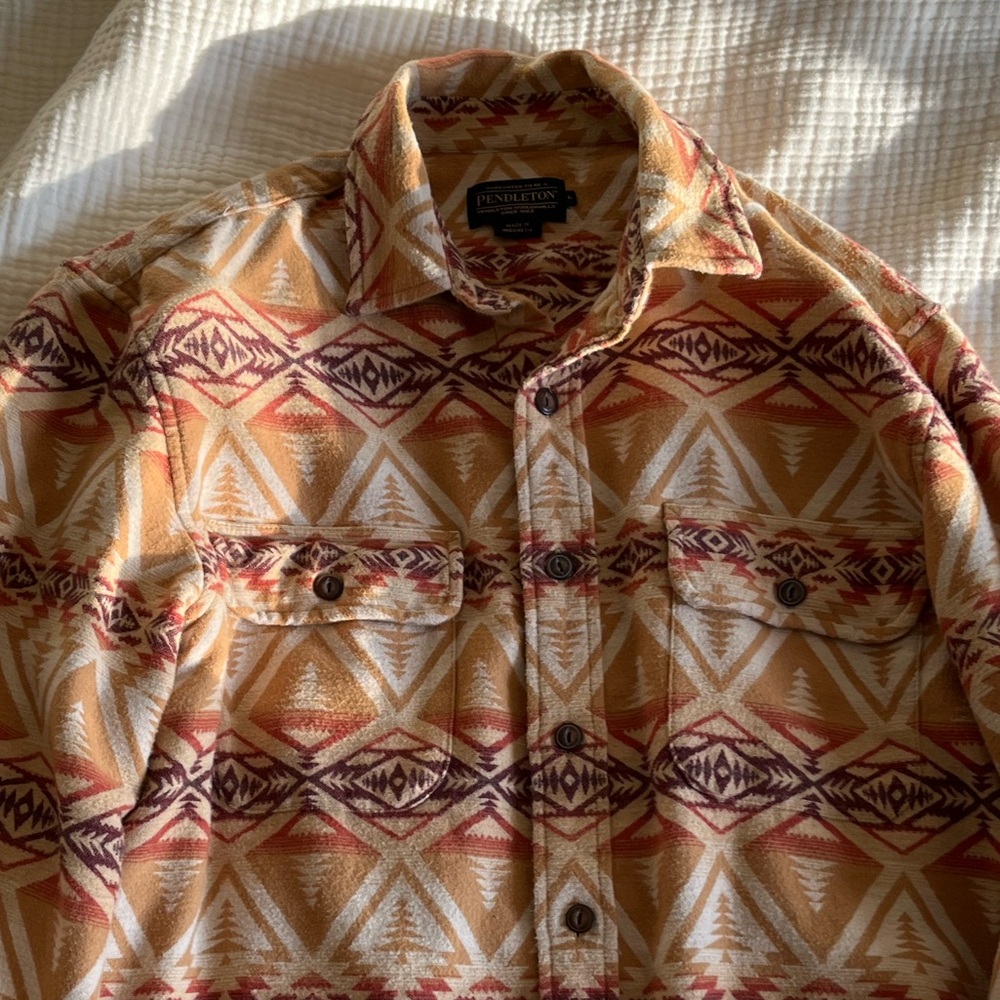PENDLETON - MEN'S LIGHTWEIGHT DOUBLESOFT BEACH SHACK SHIRT - Large